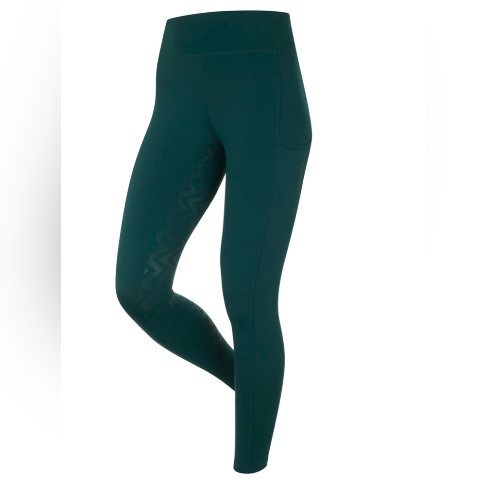 LeMieux Naomi Pull On Riding Leggings Full Seat in Color Jungle
